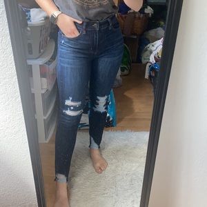 American Eagle High-Rise Jegging Crop Jeans